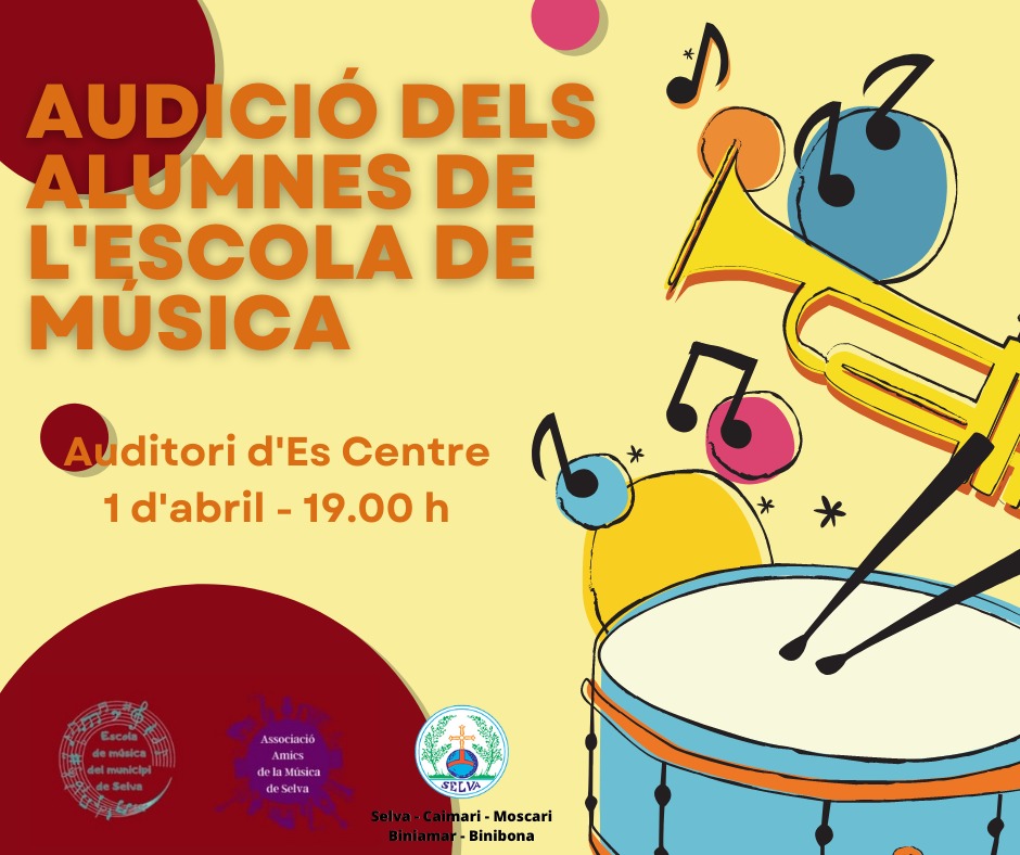 Audició dels alumnes l'Escola de Música