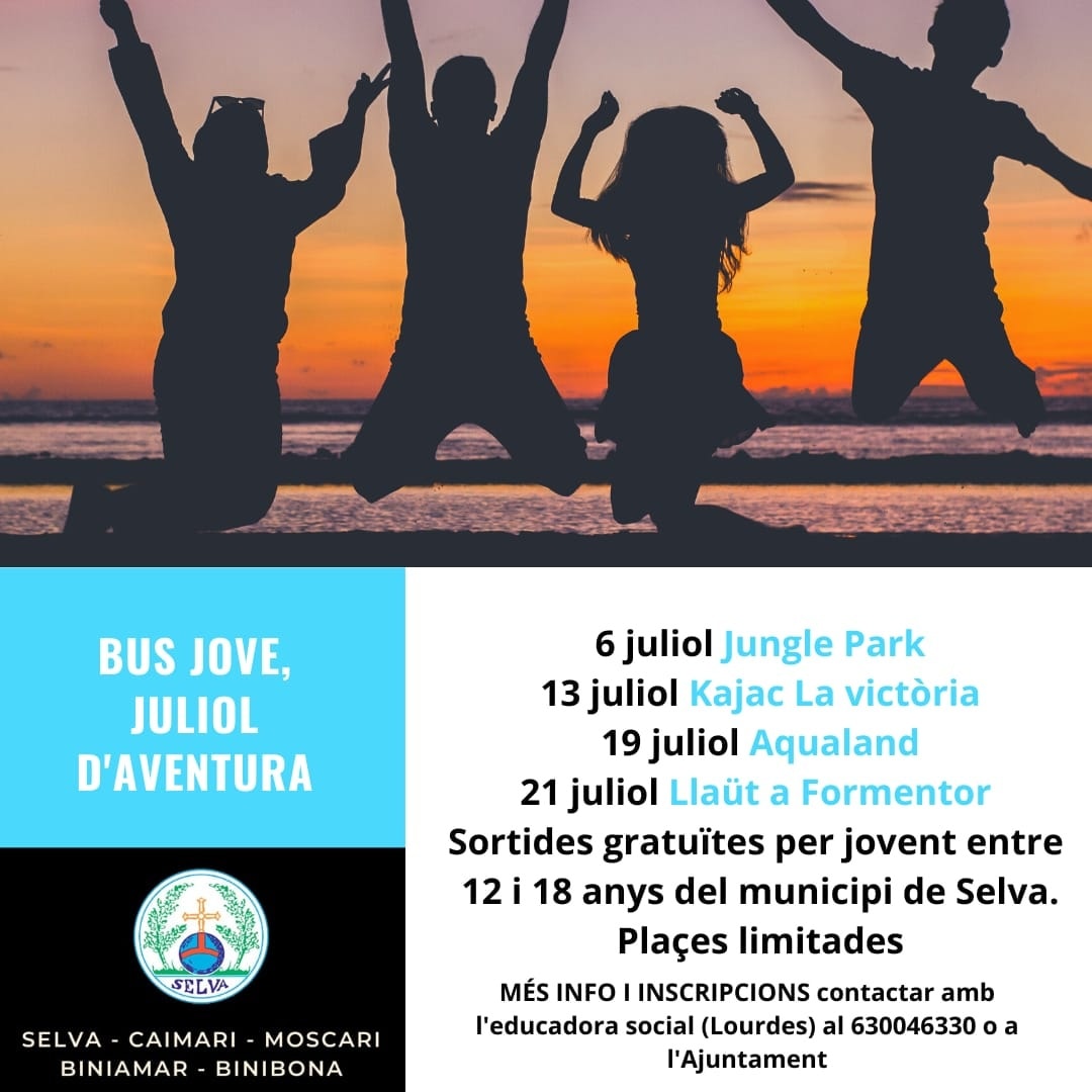 Bus jove, juliol d'aventura