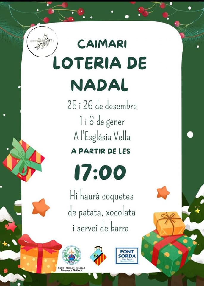 Caimari loteria de Nadal