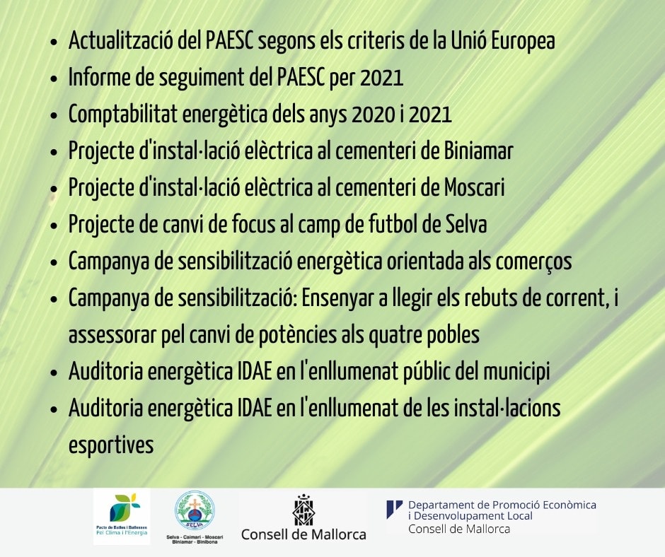 Desenvolupament de projectes per part de l'Ajuntament