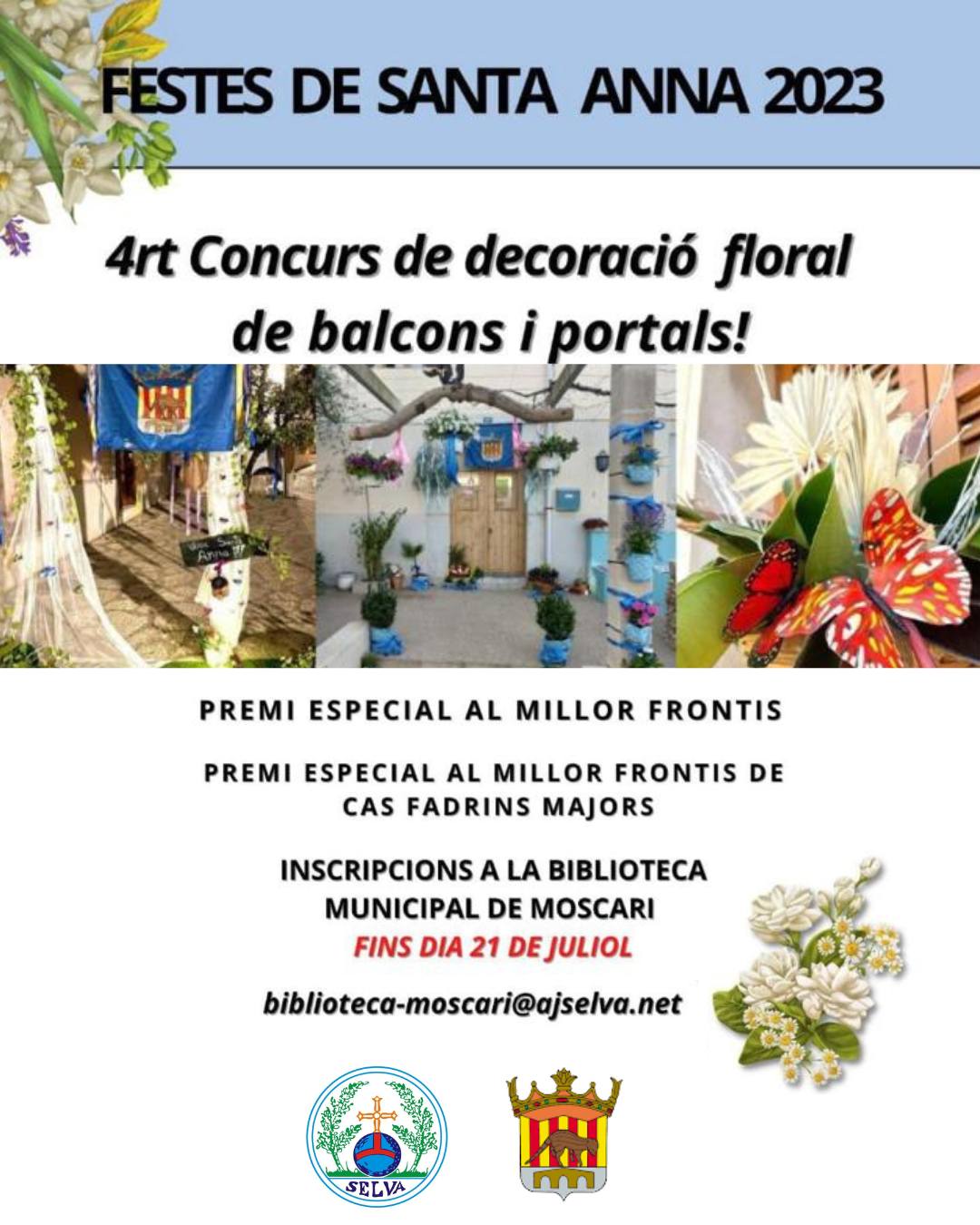 Festes de Santa Anna - Moscari 2023