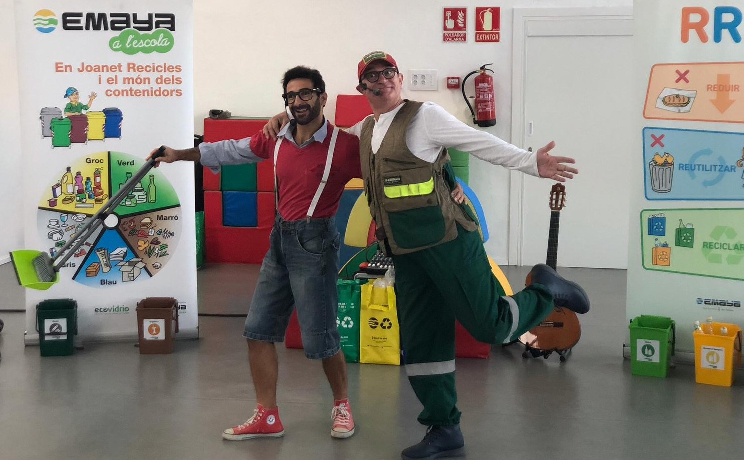 Joanet recicle i en Tomeu Granera