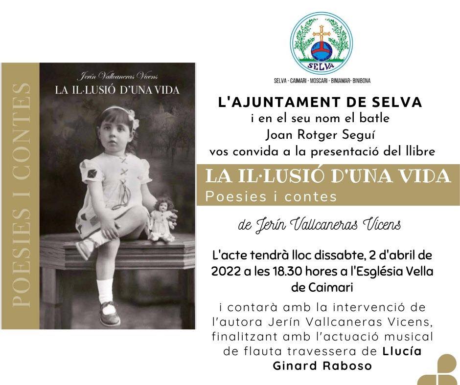 Presentació del llibre La il·lusió d'una vida. Poesies i contes