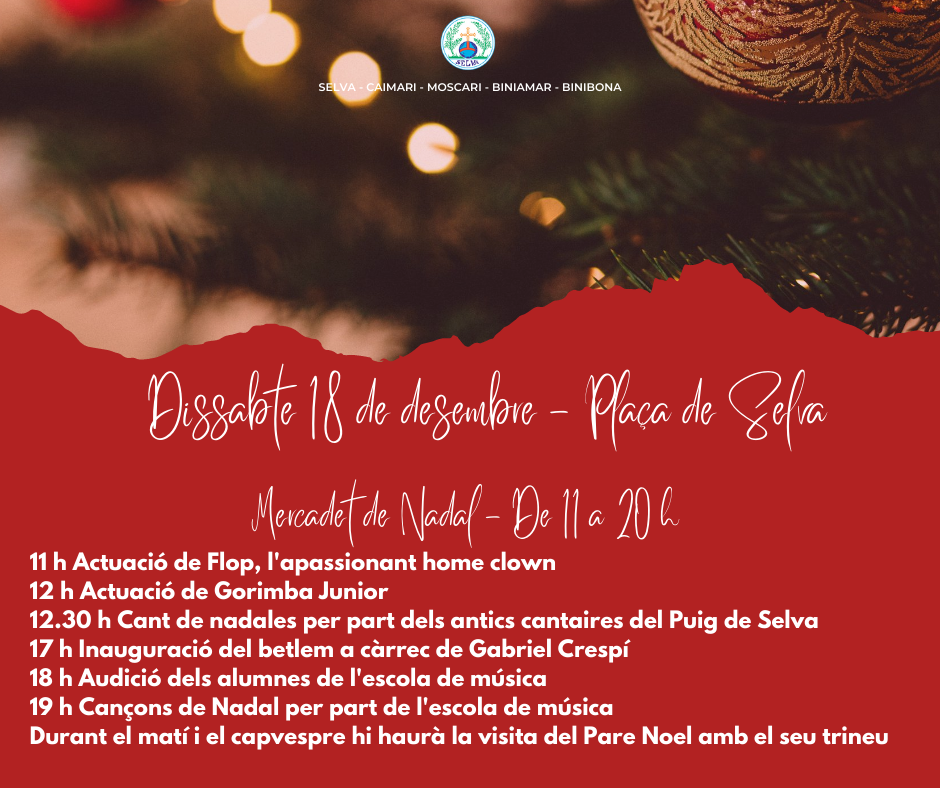 Programa dissabte 18 desembre