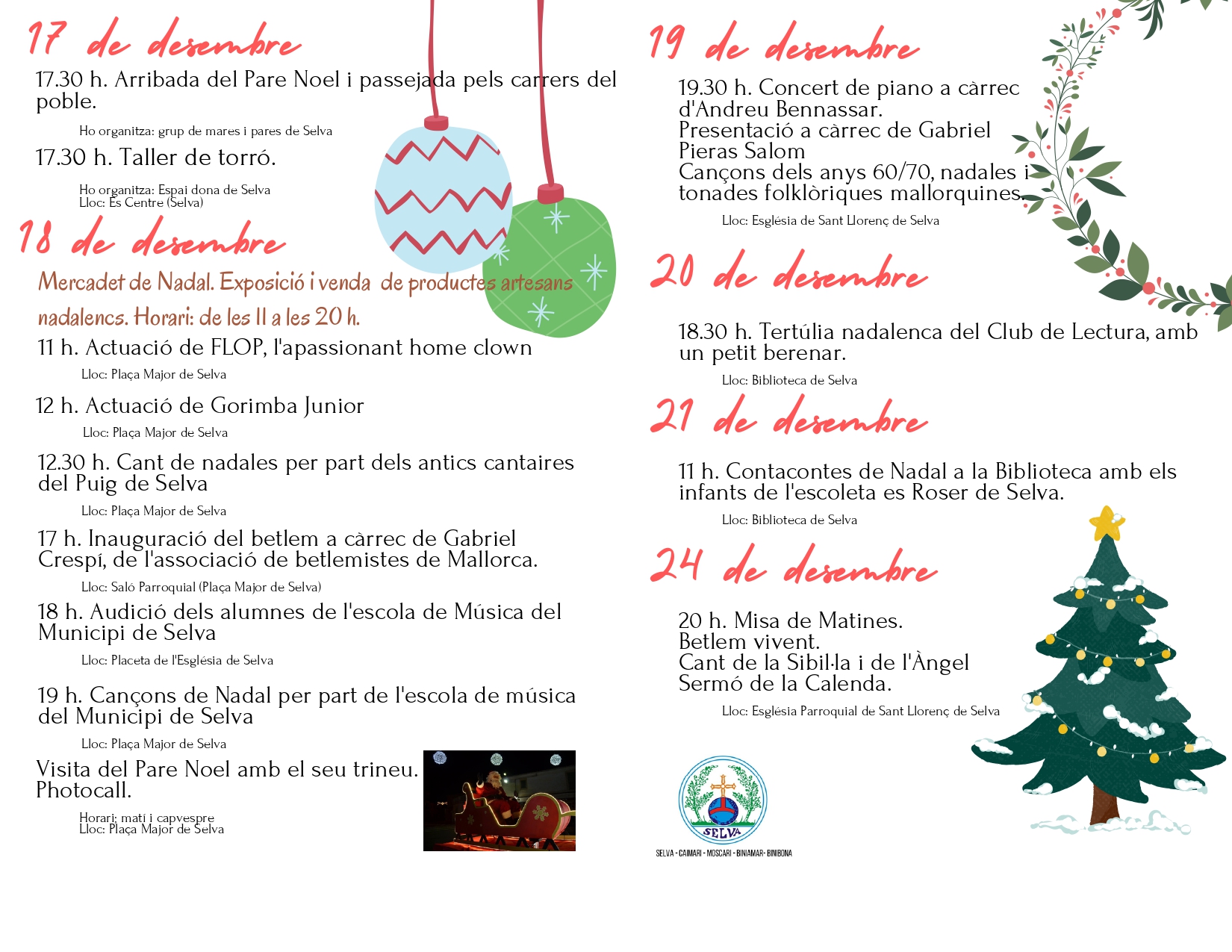 Programa Nadal de Selva 2021
