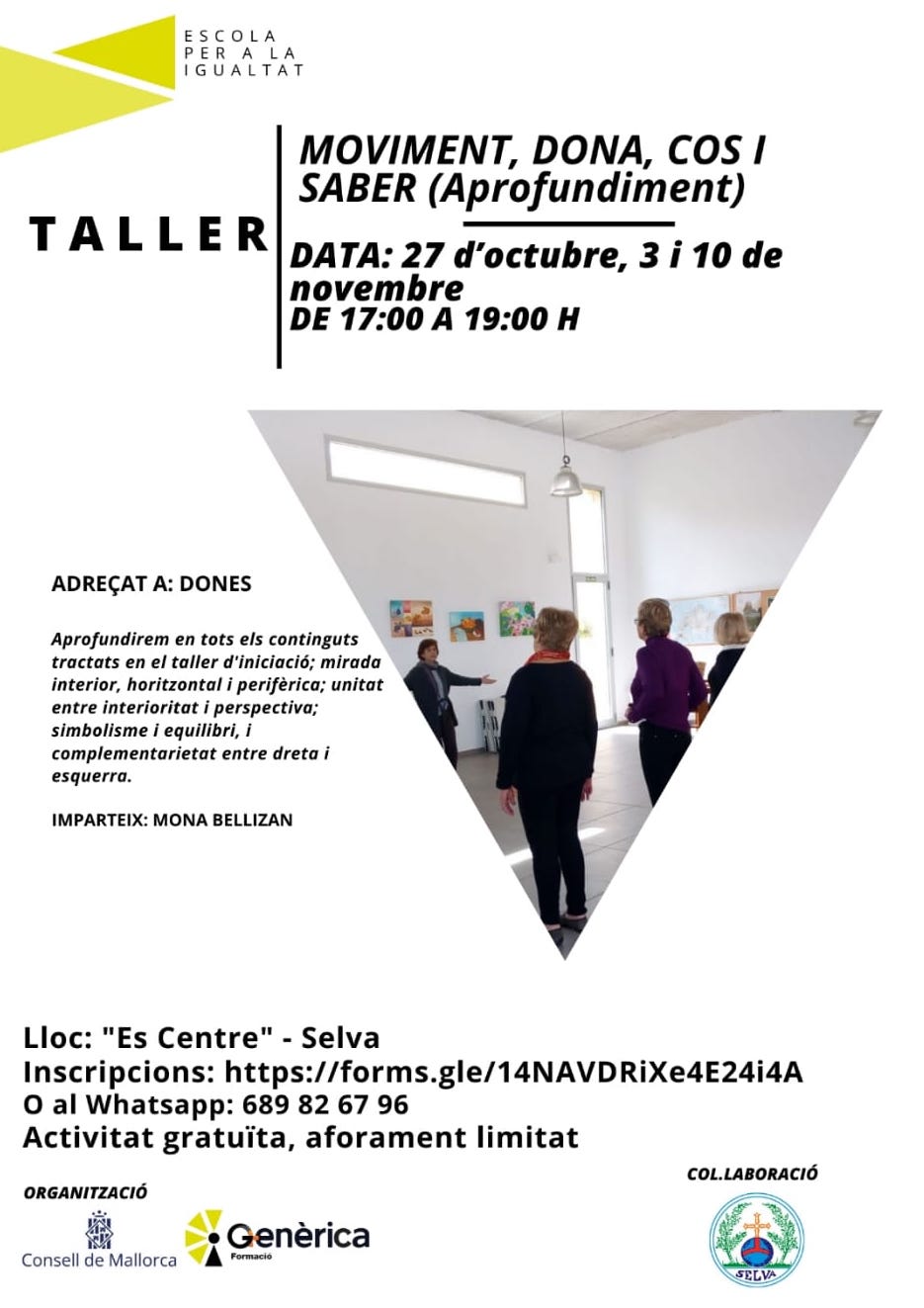 Taller Moviment, dona, cos i saber (Aprofundiment)