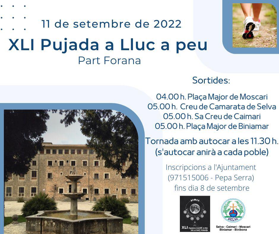 XLI Pujada a Lluc a Peu