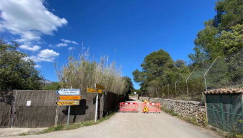 Portada Inici obres de pavimentació del Camí de Son Sastre