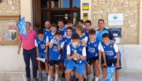 Portada C.E. Xilvar Campions de lliga 202122