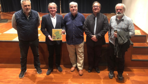 Portada Presentació del llibre Més històries, llegendes, tradicions i contarelles de les terres de Selva, Caimari, Moscari, Biniamar i Binibona