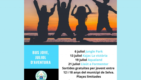 Portada Bus jove, juliol d'aventura