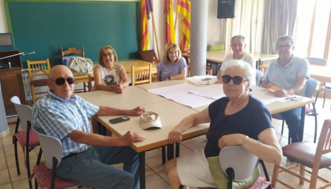 Portada Reunió amb la directiva de l'Associació de Persones Majors de Selva