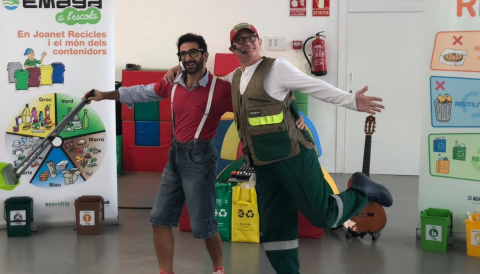 Portada Joanet recicle i en Tomeu Granera