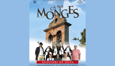 Portada Grup de Teatre de Biniamar CA SES MONGES