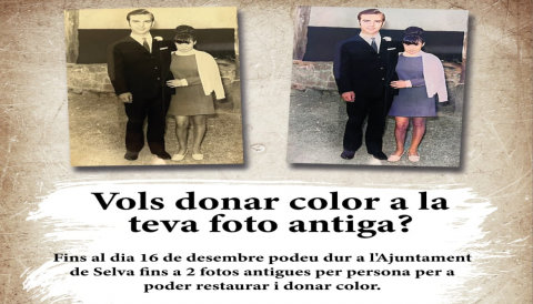 Portada Vols donar color a la teva foto antiga