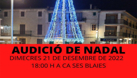 Portada Audició de Nadal