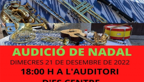 Portada Audició de Nadal