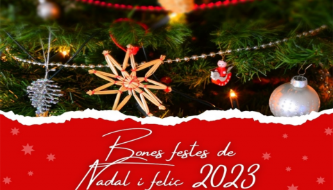 Portada Bones festes de Nadal i feliç 2023