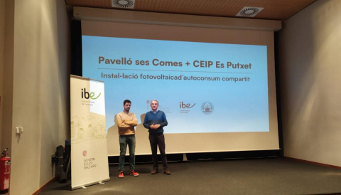 Portada Conveni de col·laboració amb l'Institut Balear de l'Energia per crear una comunitat energètica d'autoconsum compartit