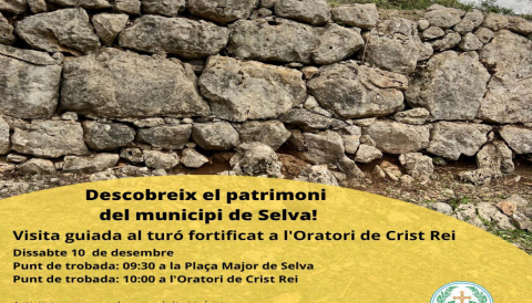Portada Visita guiada al turó fortificat a l'Oratori de Crist Rei