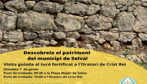 Portada Visita guiada al turó fortificat a l'Oratori de Crist Rei 2023