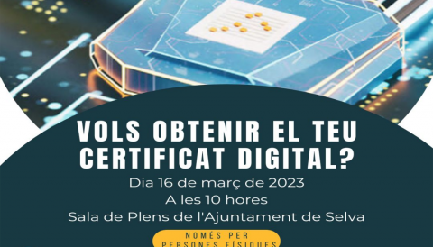 Portada Vols obtenir el teu Certificat Digital?