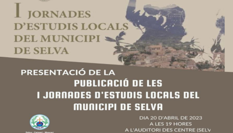 Portada I Jornades d'Estudis Locals del Municipi de Selva