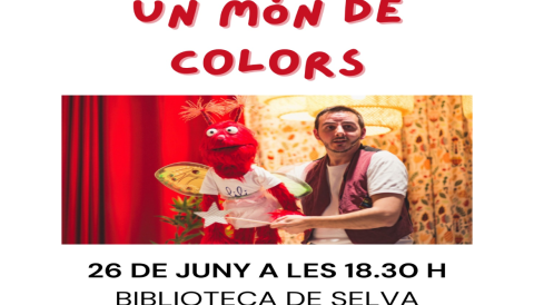 Portada Un món de colors - Selva