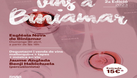 Portada Vins a Biniamar 2023