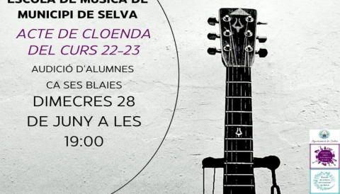 Portada Acte de cloenda curs 22-23
