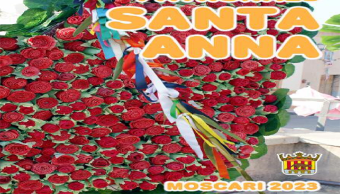 Portada Festes patronals SANTA ANNA - Moscari 2023