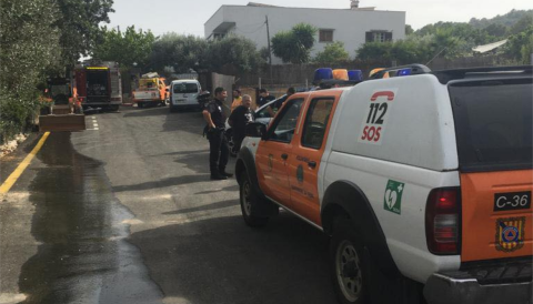 Portada Incendi d'un vehicle a Biniamar