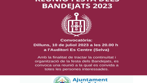 Portada Reunió Festa dels Bandejats 2023