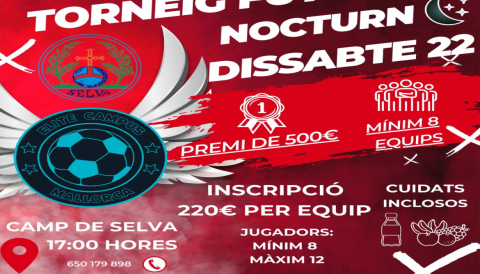 Portada Torneig futbol 7 nocturn