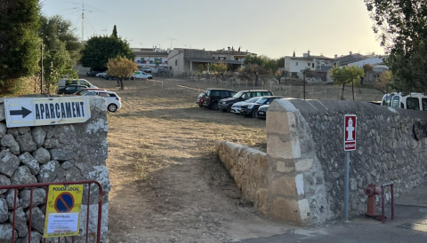 Portada Moscari compta amb un nou pàrquing amb capacitat per a 110 vehicles