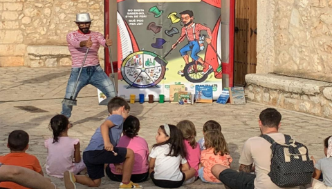 Portada Contacontes: El circ del reciclatge