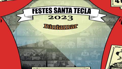 Portada Festes Santa Tecla - Biniamar 2023