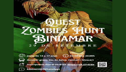 Portada Quest Zombies Hunt Biniamar