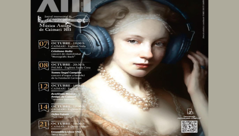 Portada XIII festival internacional de Música Antiga de Caimari 2023