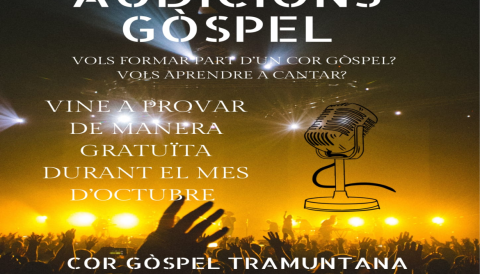 Portada Audicions Gòspel