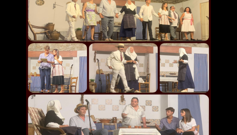 Portada Presentació de la peça teatral SA PADRINA de Joan Mas