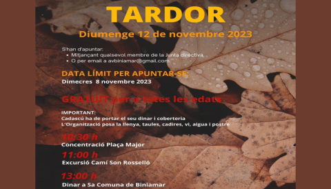 Portada V Diada de la tardor