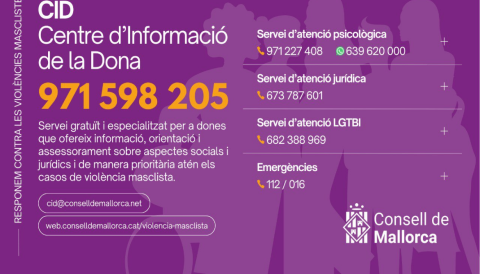 Portada CID: Centre d'Informació de la Dona
