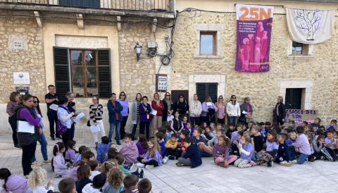 Portada Lectura del manifest contra la violència masclista