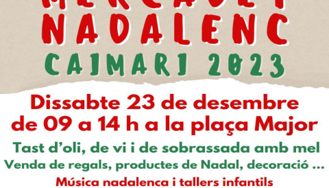 Portada Mercadet Nadalenc - Caimari 2023