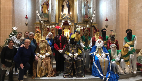 Portada Arribada dels Reis d'Orient a Caimari