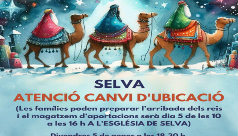 Portada Cavalcada dels Reis d'Orient - Selva