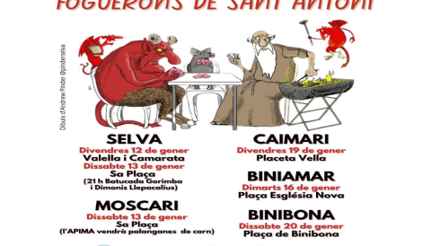 Portada Foguerons de Sant Antoni