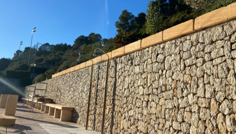 Portada Manteniment i millores a l'entorn de la piscina municipal de Ses Comes