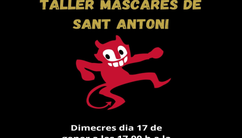 Portada Taller de màscares de Sant Antoni a Selva